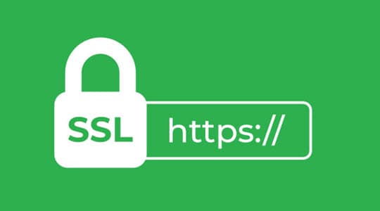 Always use HTTPS with SSL certificates illustration